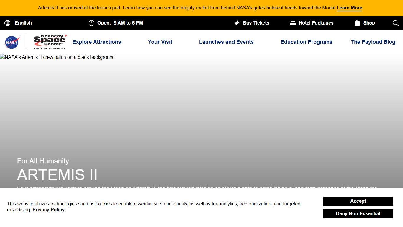 Kennedy Space Center Visitor Complex - Official Website